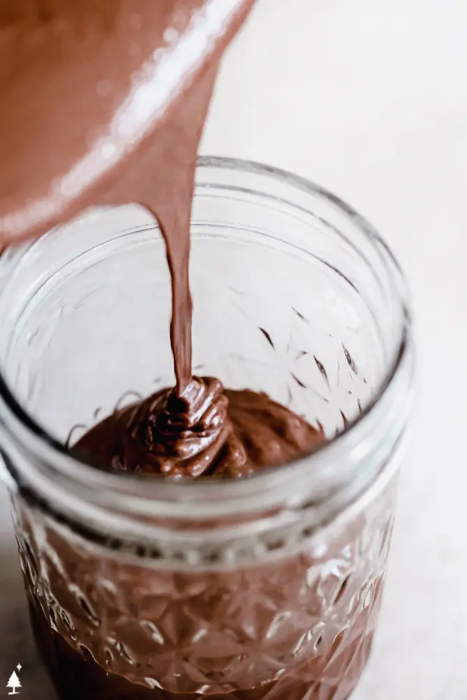 closer view of chocolate almond butter recipes