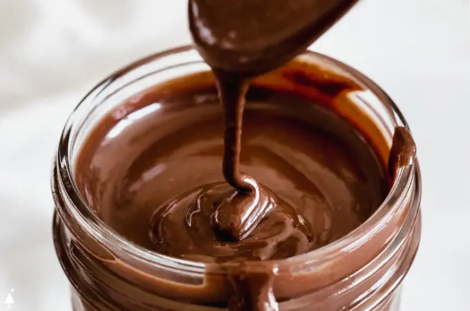 closer view of chocolate almond butter recipes