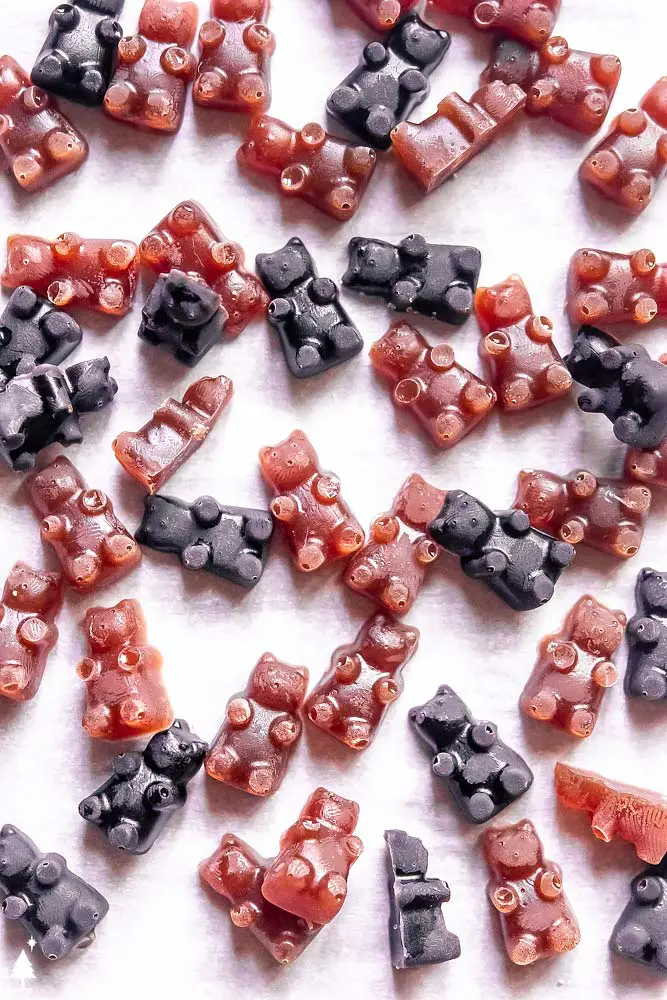 top view of best keto gummies