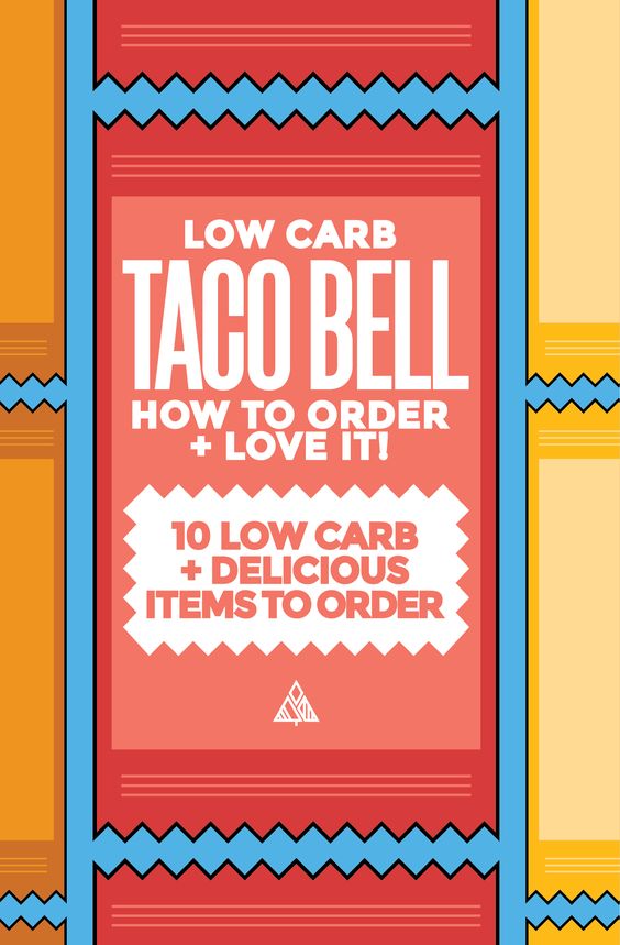 Taco Bell Nutrition Information Chart