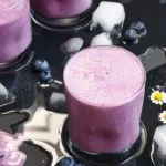 how to make a low carb blueberry smoothie in 3 cups