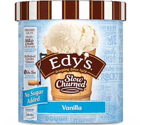 container of edy's dreyer's ice cream