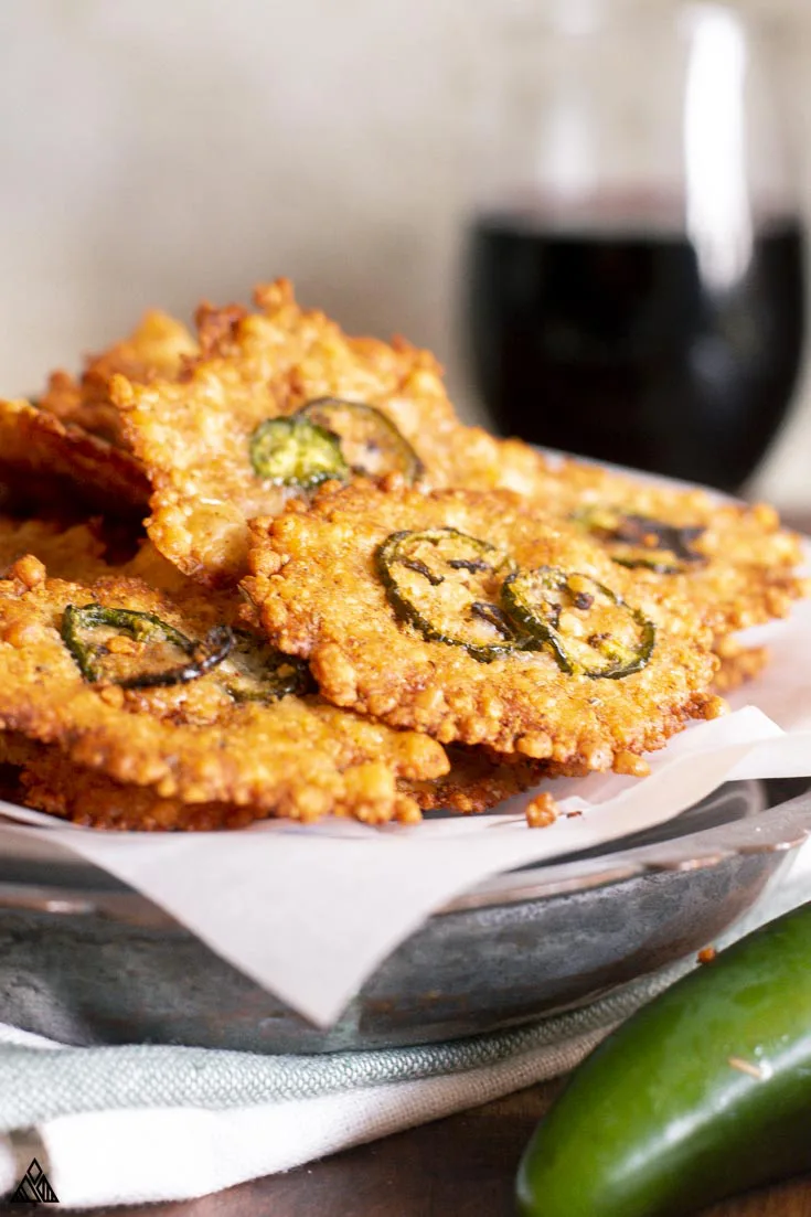 place of jalapeno parmesan crisps