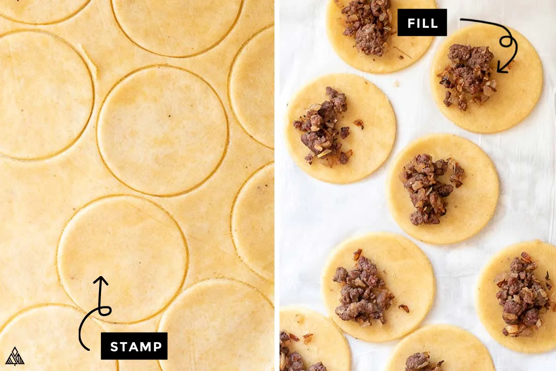 Steps for how to make Low Carb Dumplings