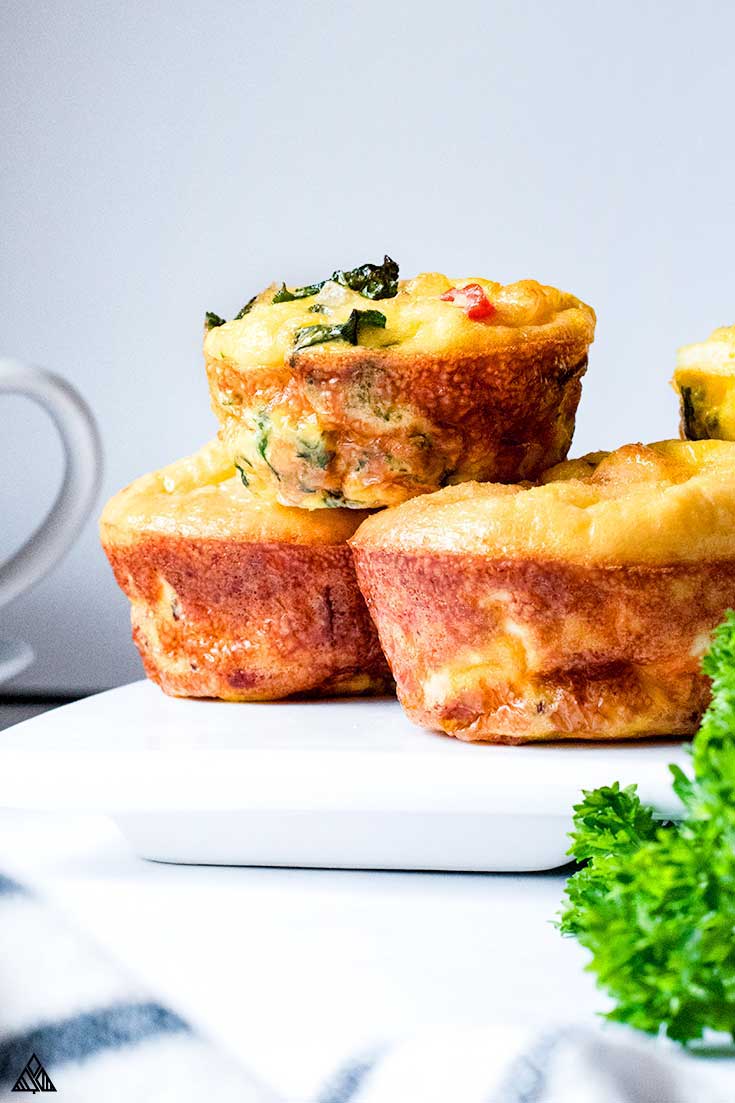 Keto Egg Muffins 3 Ways, Perfect For Low Carb Meal Prep!