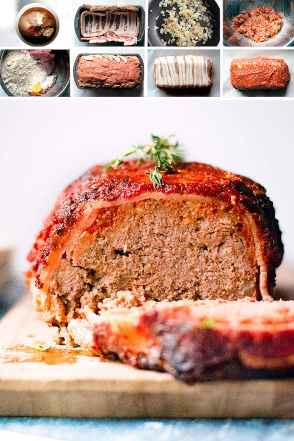 Keto Meatloaf Bacon Wrapped - ULTIMATE Comfort Food!