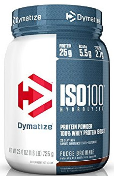 Dymatize ISO 100 Whey Protein Powder makes for great high protein low carb snacks