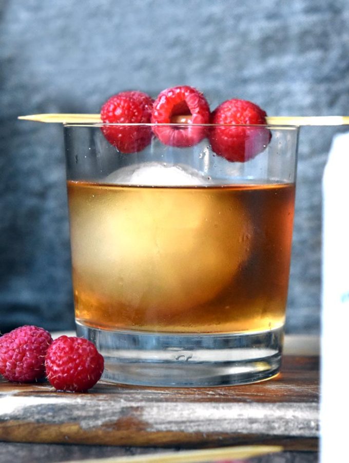 Low Carb Keto Old Fashioned (3 Ingredients!)
