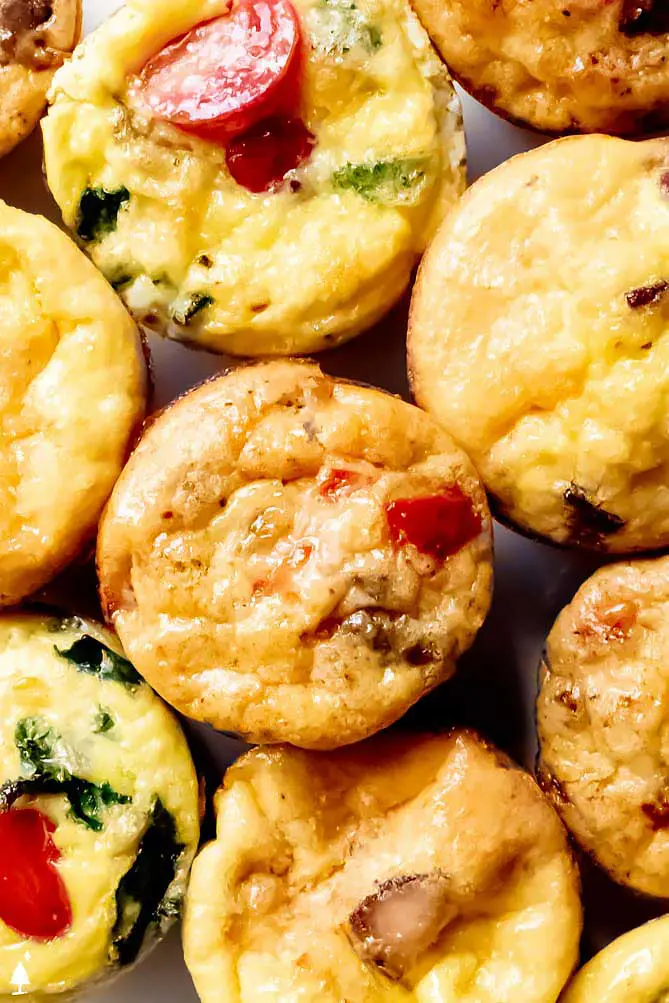 top of easy egg muffins