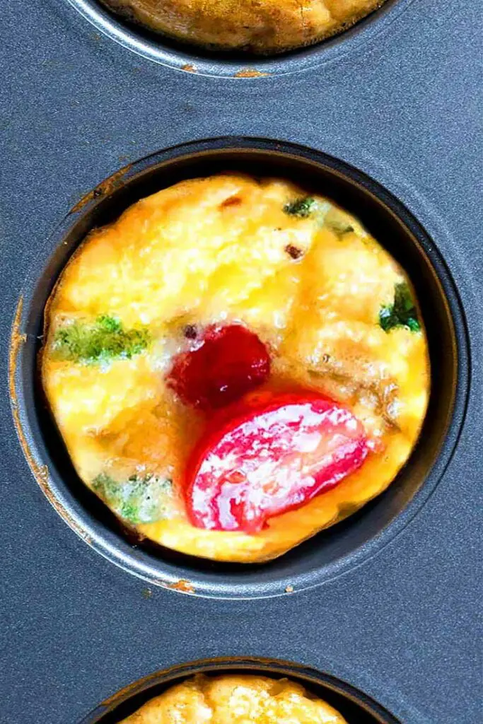 top of easy egg muffins