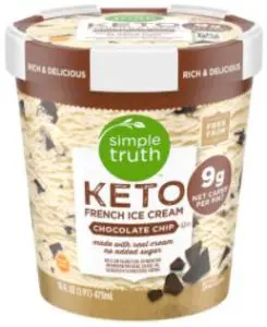 sugar free ice cream brand, simple truth