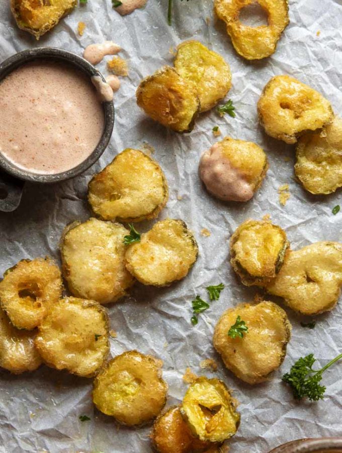 Low Carb Keto Fried Pickles (15 Minutes!)