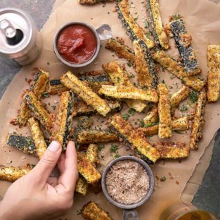 parmesan zucchini fries