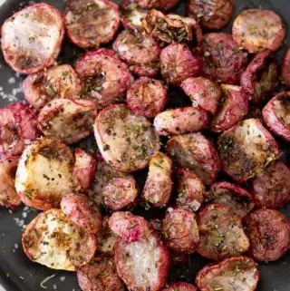 top view of low carb potato recipes