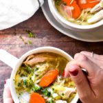 Easy Low Carb Keto Chicken Soup, with “Noodles”(!)