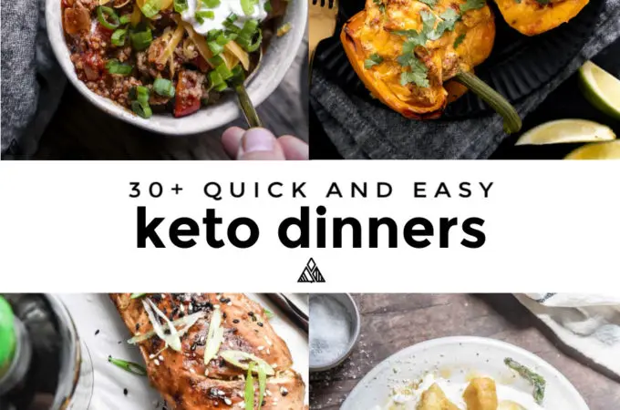Use this massive list of low carb dinners recipes to save time and incorporate a metropolis of scrumptious flavors into your carb conscious meal plan! #lowcarbdinners #ketodinners