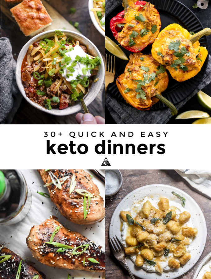 30+ Low Carb Dinners