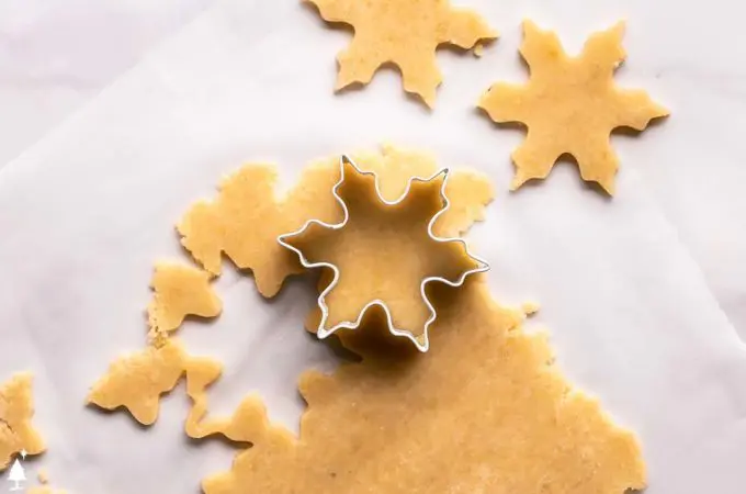 shaping keto sugar cookies without coconut flour