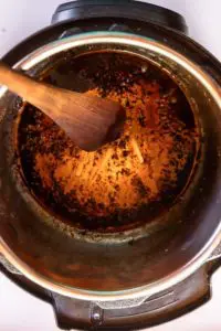 Deglaze the instant pot with balsamic for pork roast instant pot