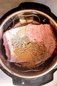 how to make corned beef in an instant pot, step 2