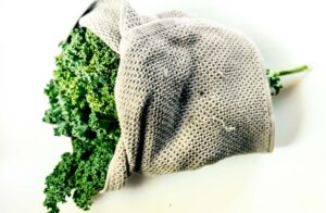 top view of best kale chips recipe