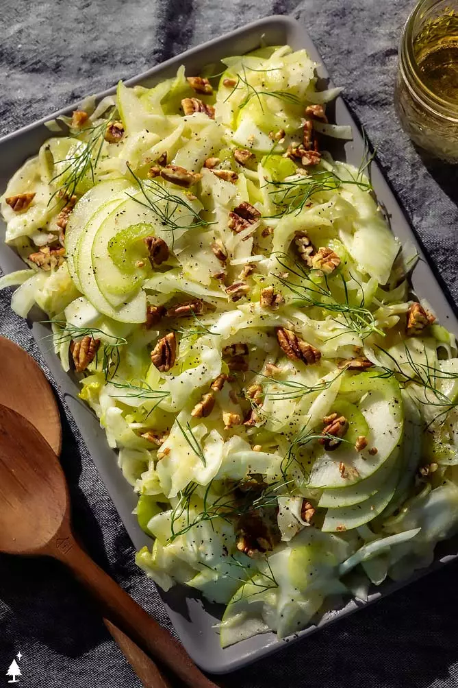 Shaved Fennel Salad Recipe - Little Pine Kitchen