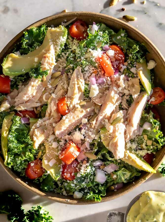 Kale Chicken Salad