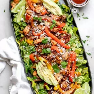 Chicken Fajita Salad